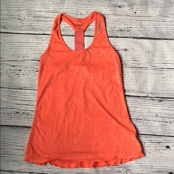🍭6/$30 Reebok Coral Patterned Workout Tank - XS - Picture 1 of 5